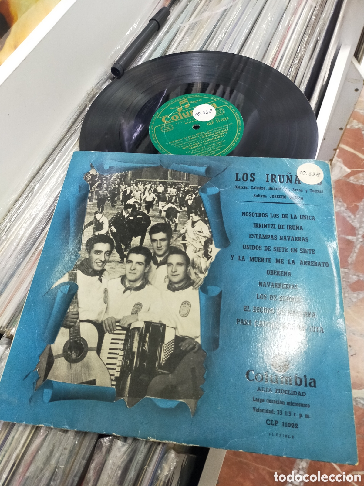 Discos de vinilo: Los iru&ntilde;a-ko lp 10 rareza - Foto 1