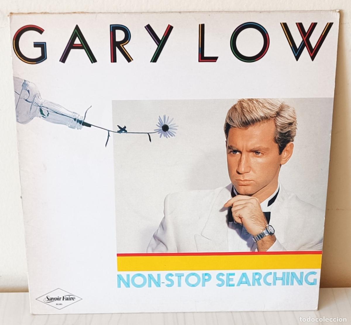 Discos de vinilo: GARY LOW - NON STOP SEARCHING MAXI EDIC. FRANCESA - 1990 - Foto 1