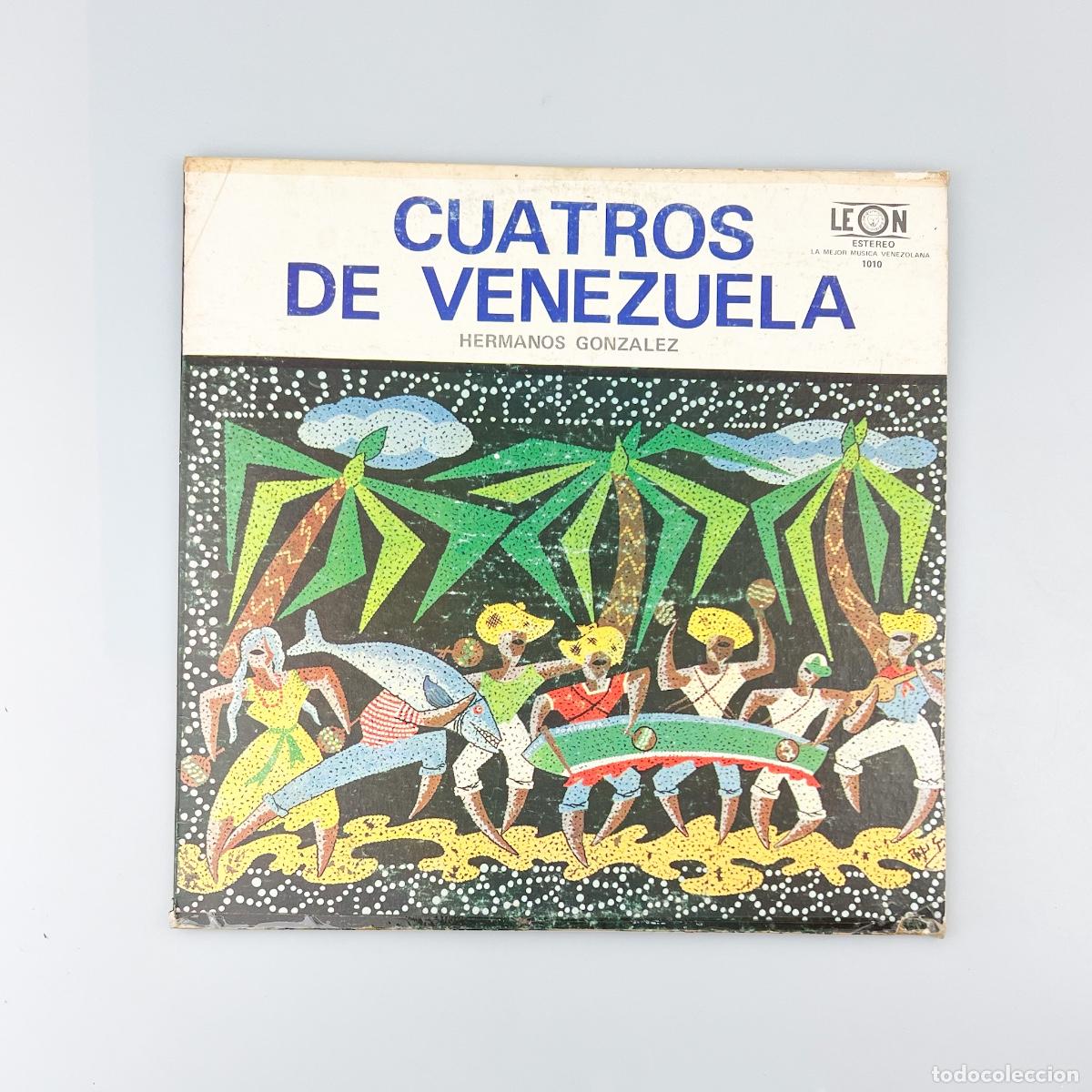 Disques de vinyle: LP. Hermanos Gonz&aacute;lez. Cuatros De Venezuela (G+/VG)