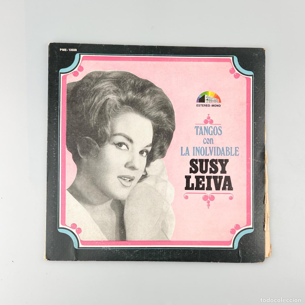 Disques de vinyle: LP. Susy Leiva. Tangos Con la Inolvidable (VG/VG)