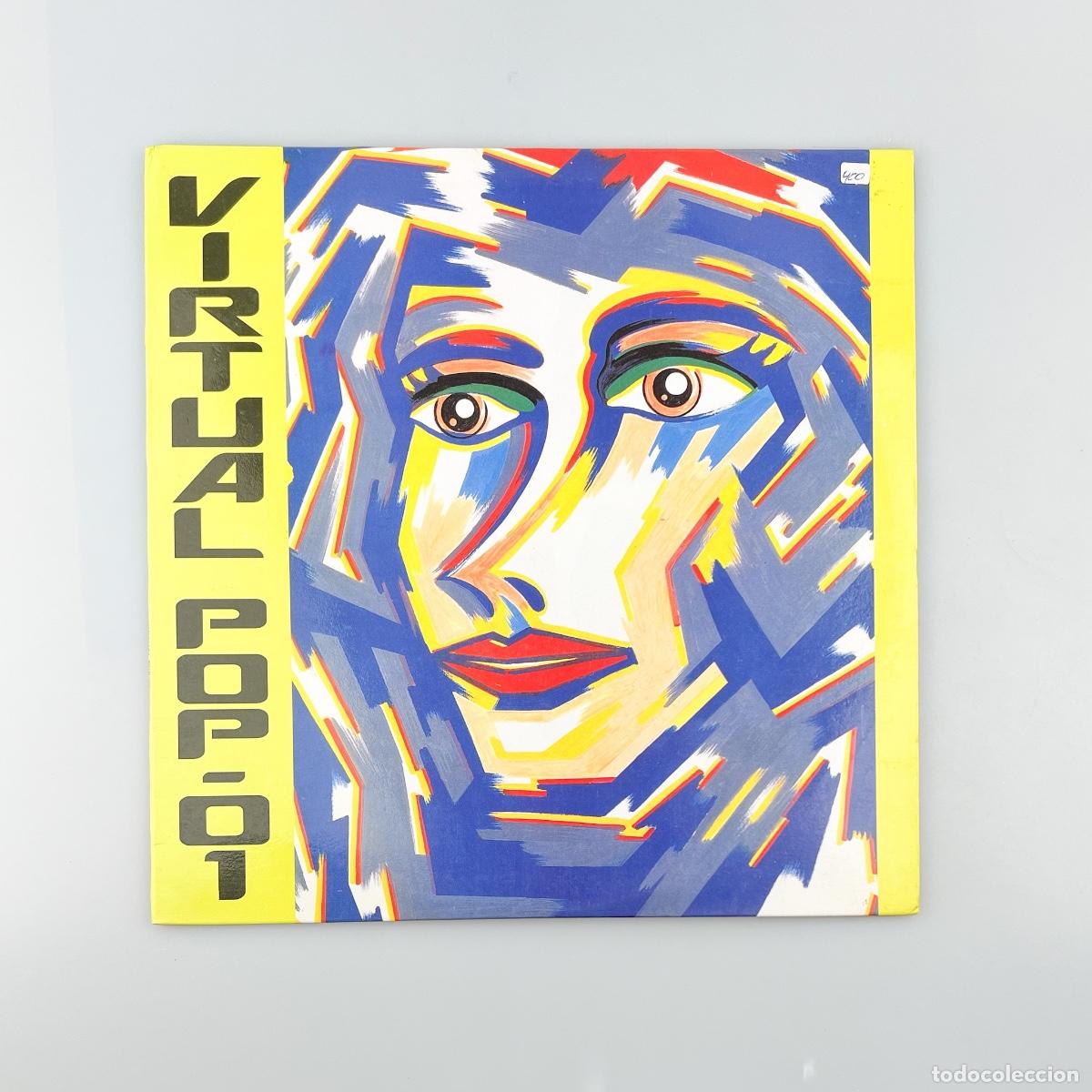 Discos de vinilo: 2xLP. Varios. Virtual Pop-01 (VG/VG) - Foto 1