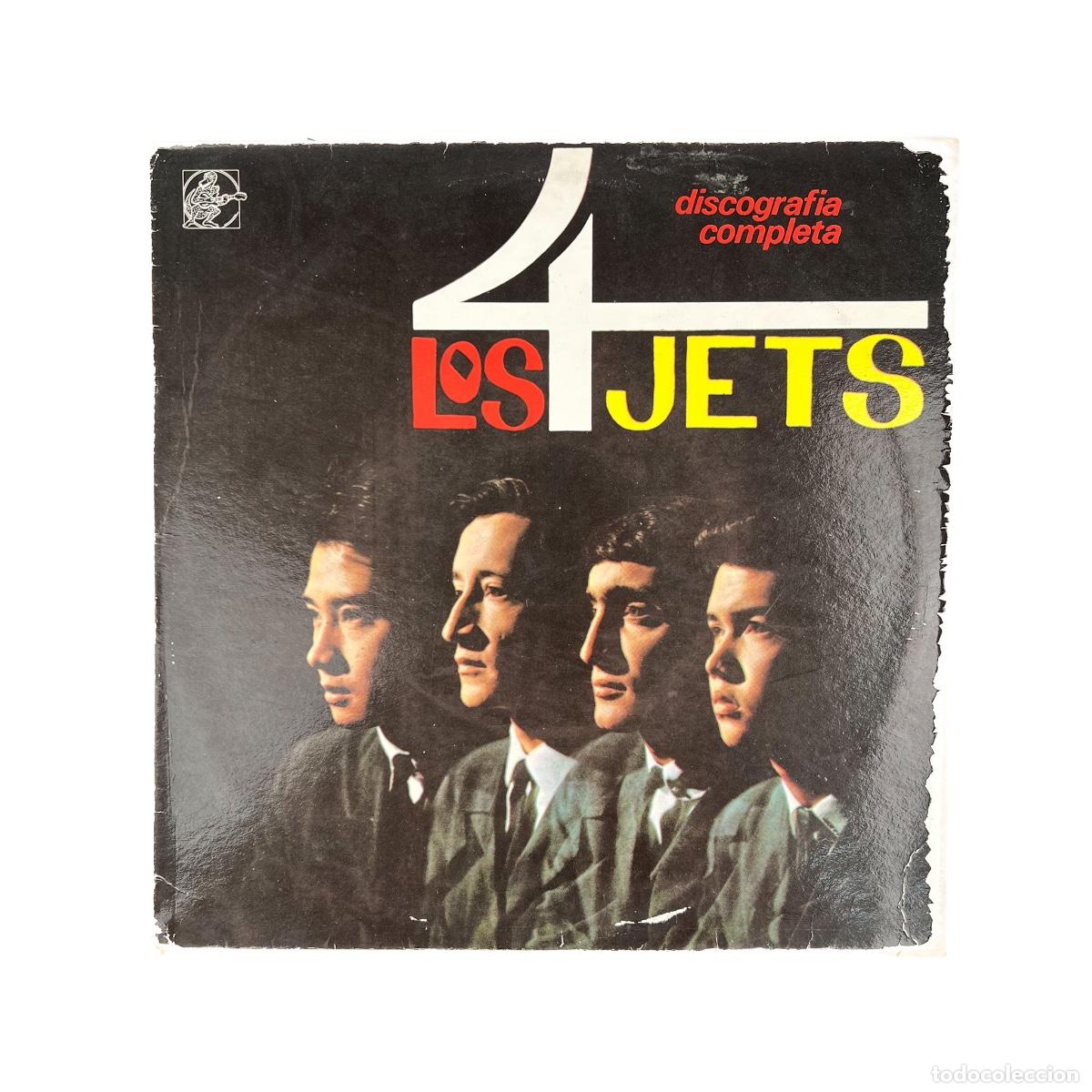 Discos de vinilo: LP. Los 4 Jets. Discografia Completa (G+/G+) - Foto 1