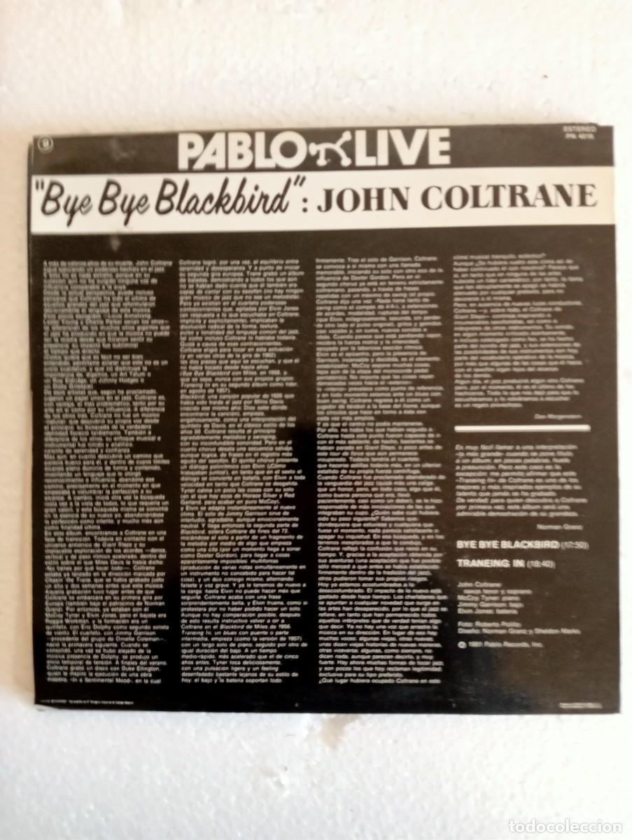 Discos de vinilo: John Coltrane - Bye Bye Blackbird (LP, Album) 1981 - Foto 2