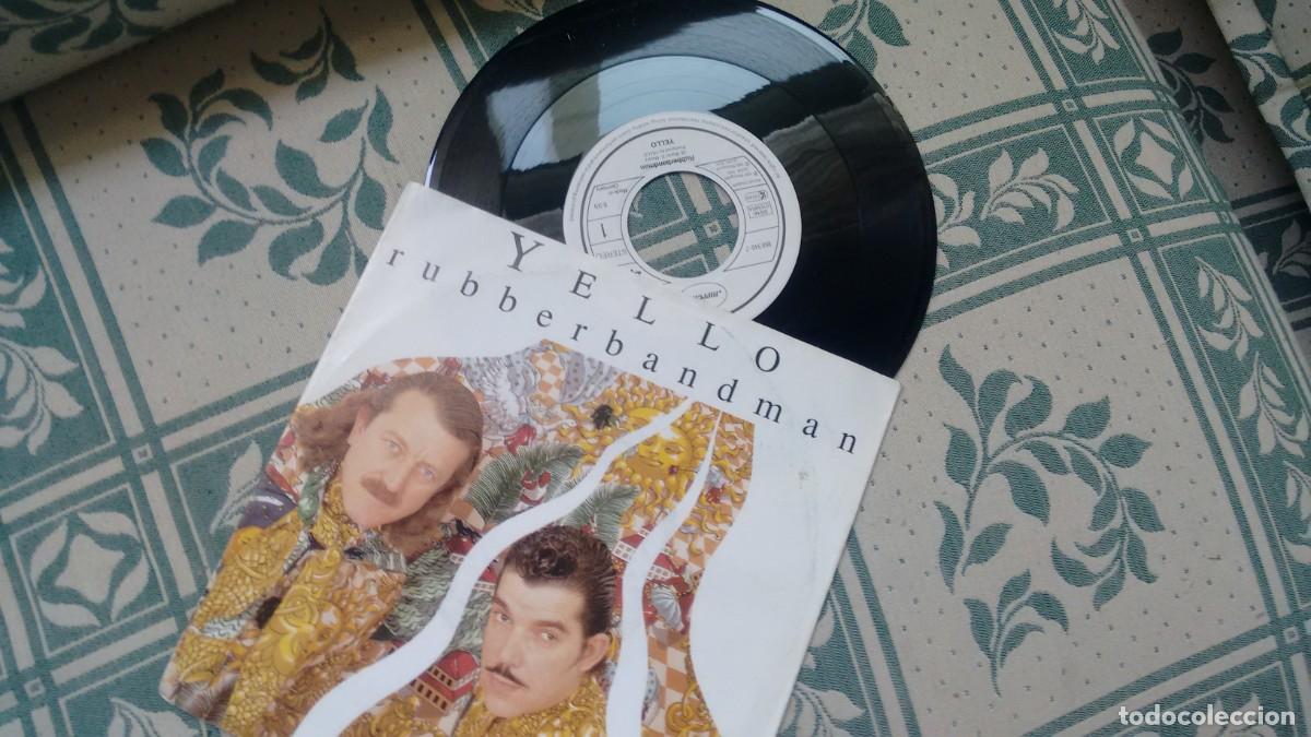 Discos de vinilo: Single ( vinilo) de YELLO a&ntilde;os 90 - Foto 1
