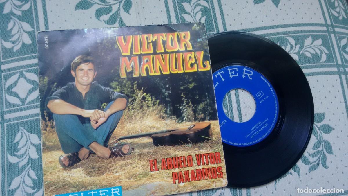 Discos de vinilo: Single ( vinilo) de VICTOR MANUEL A&Ntilde;OS 60 - Foto 1