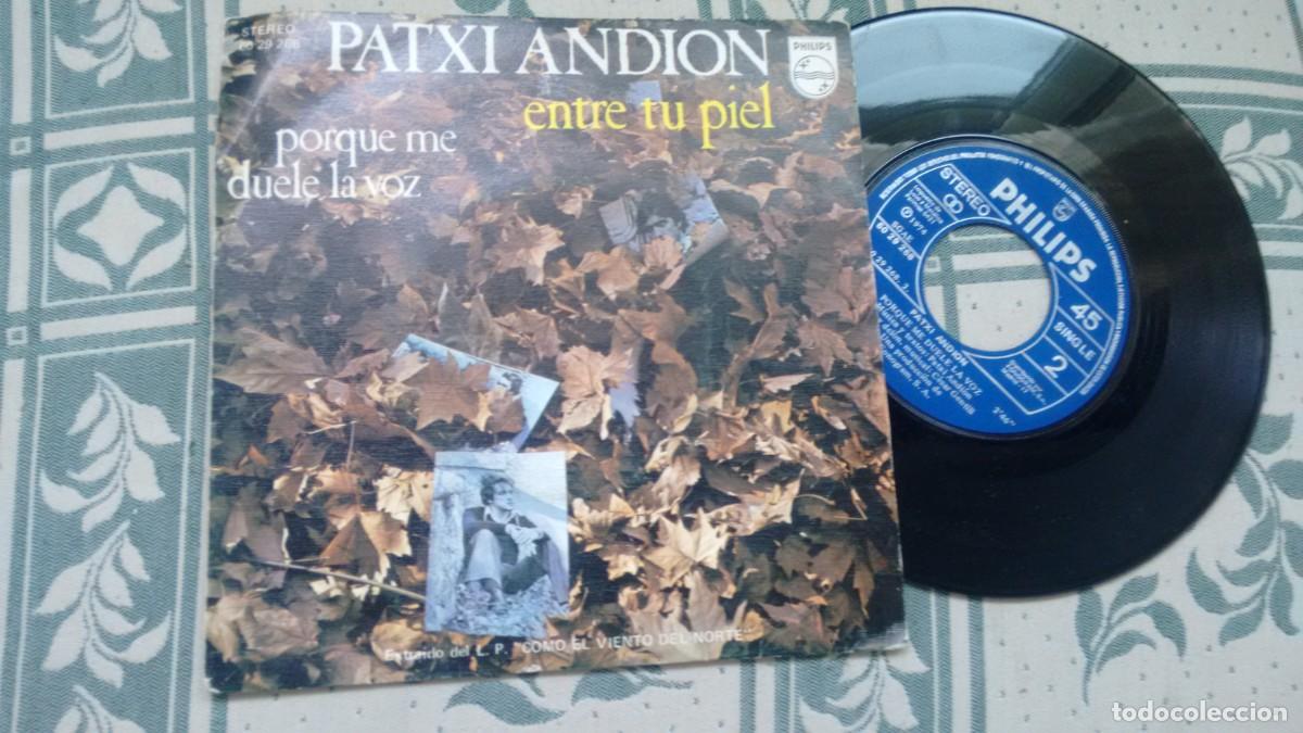 Discos de vinilo: Single ( vinilo) de PATXI ANDION a&ntilde;os 70 - Foto 2