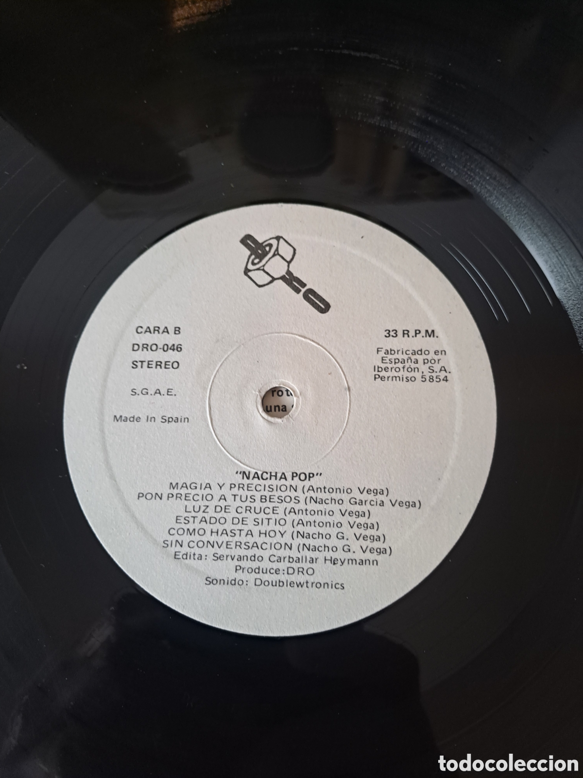 Discos de vinilo: NACHA POP - MAS NUMEROS, NUEVAS LETRAS. C.1 - Foto 3