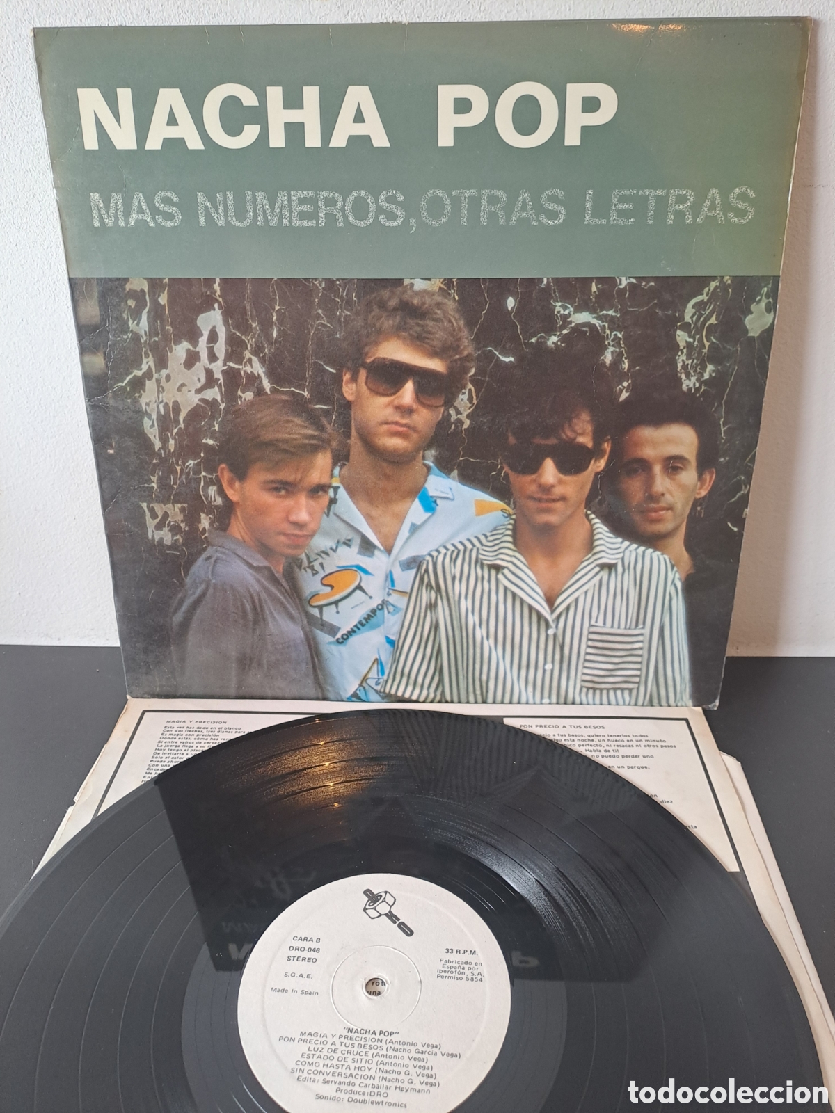 Discos de vinilo: NACHA POP - MAS NUMEROS, NUEVAS LETRAS. C.1 - Foto 1