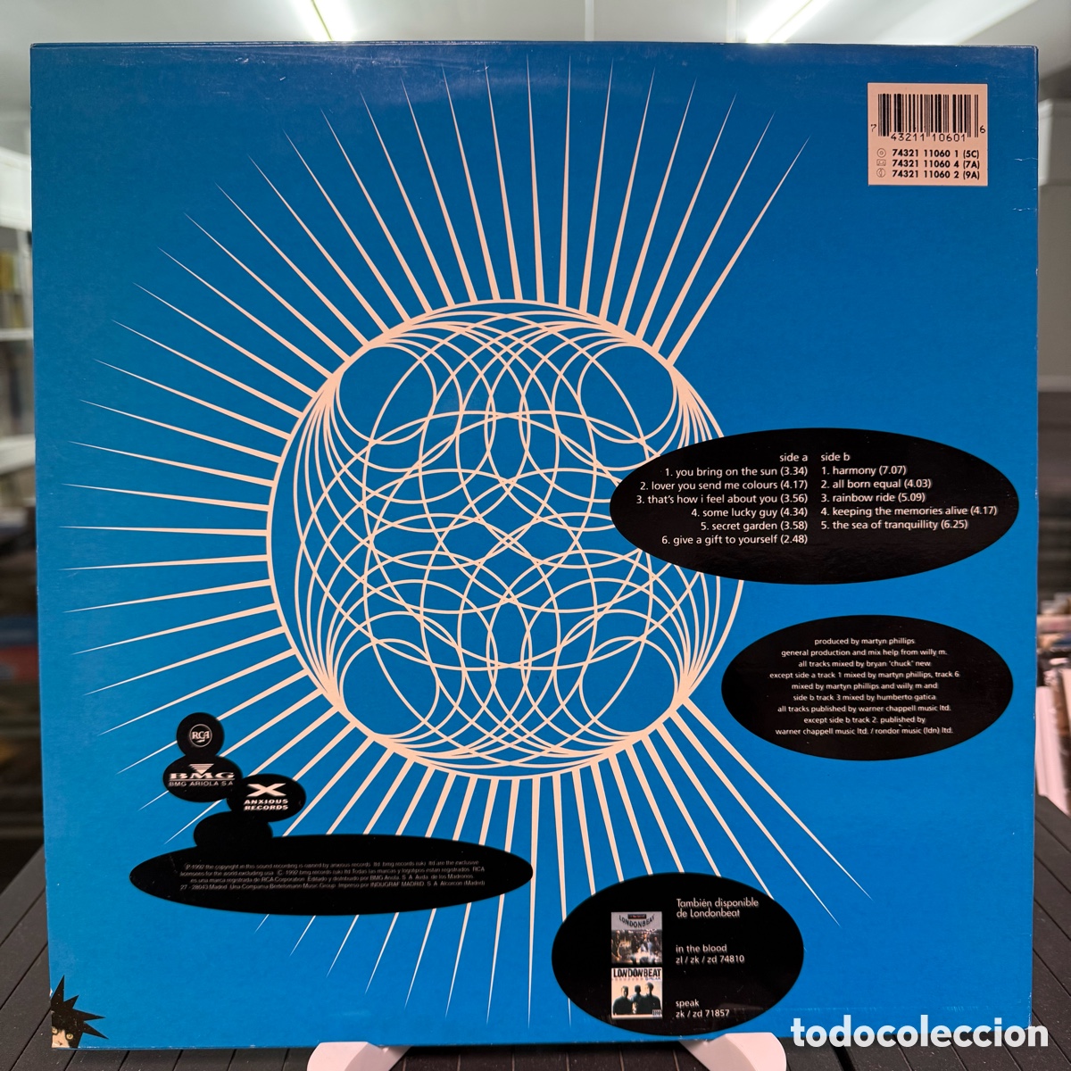Discos de vinilo: Londonbeat - Harmony (LP) - Foto 2