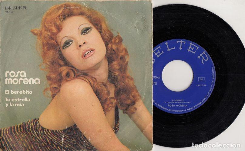 Discos de vinilo: ROSA MORENO - EL BEREBITO - SINGLE DE VINILO C-30 - Foto 1