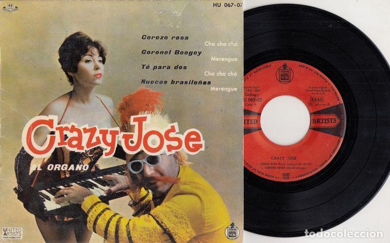 Discos de vinilo: CRAZY JOSE - CEREZO ROSA - EP DE VINILO C-29 - Foto 1