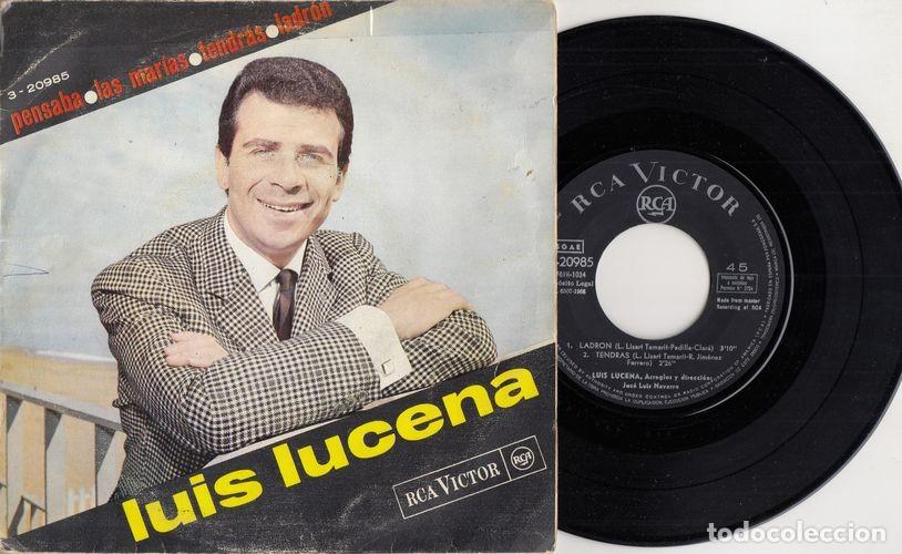 Discos de vinilo: LUIS LUCENA - PENSABA - EP DE VINILO C-28 - Foto 1