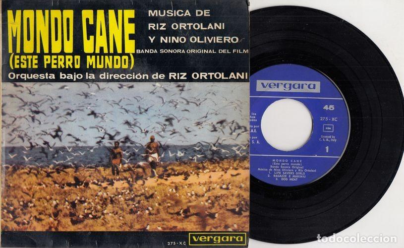 Discos de vinilo: RIZ ORTOLANI - MONDO CANE - EP DE VINILO C-11 - Foto 1