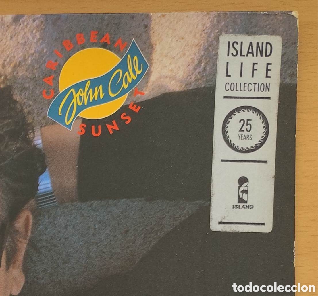Discos de vinilo: OJO A LA VERSION - JOHN CALE - CARIBBEAN SUNSET - Foto 2