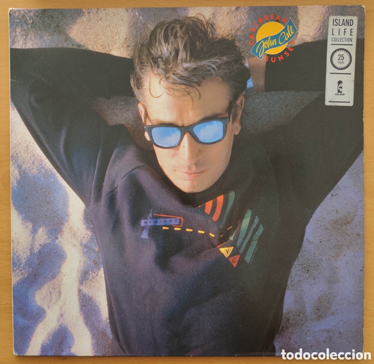 Discos de vinilo: OJO A LA VERSION - JOHN CALE - CARIBBEAN SUNSET - Foto 1