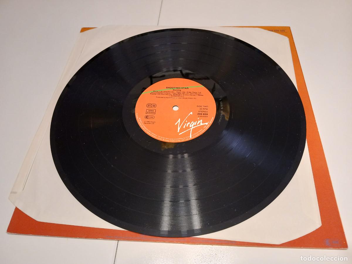 Discos de vinilo: SHOOTING STAR -BURNING- (1983) LP DISCO VINILO - Foto 6