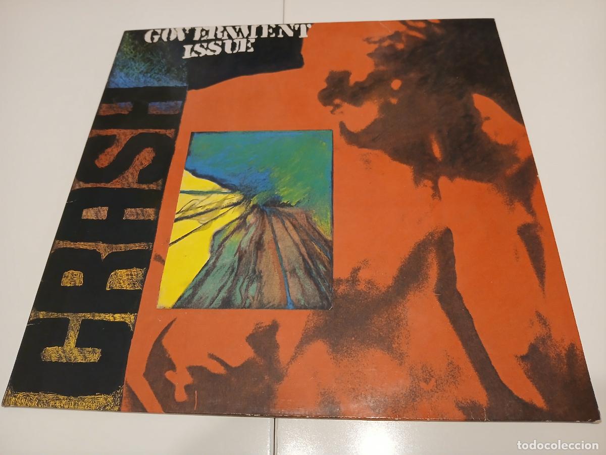 Discos de vinilo: GOVERNMENT ISSUE -CRASH- (1988) LP DISCO VINILO - Foto 1
