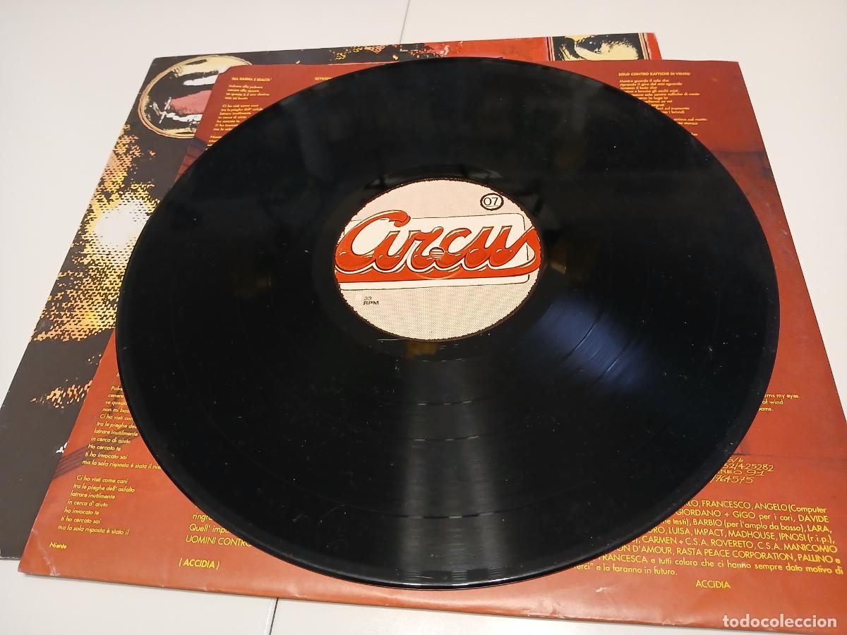 Discos de vinilo: ACCIDIA & EVERSOR -UOMINI CONTRO- (1992) LP DISCO VINILO - Foto 7