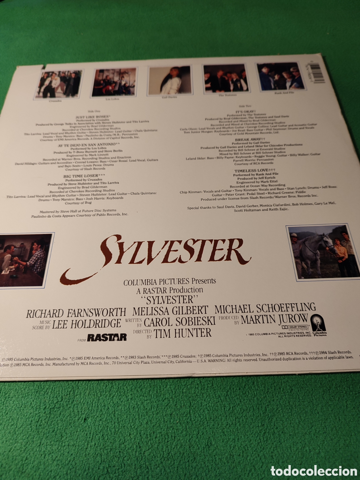 Discos de vinilo: Lee Holdridge - BSO Sylvester ed USA - Foto 2
