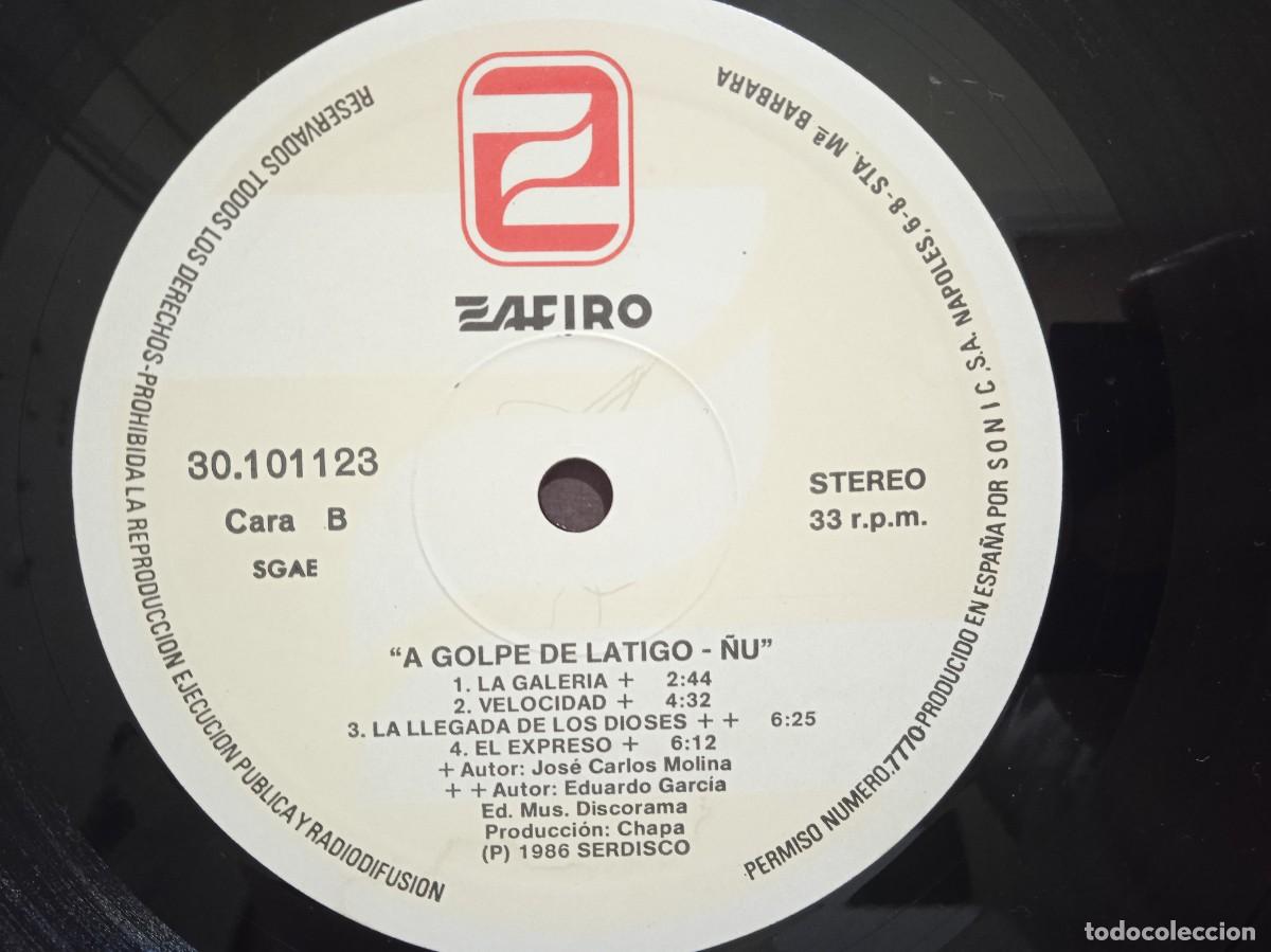 Discos de vinilo: &Ntilde;u - A Golpe De Latigo - LP - 1986 - Foto 6
