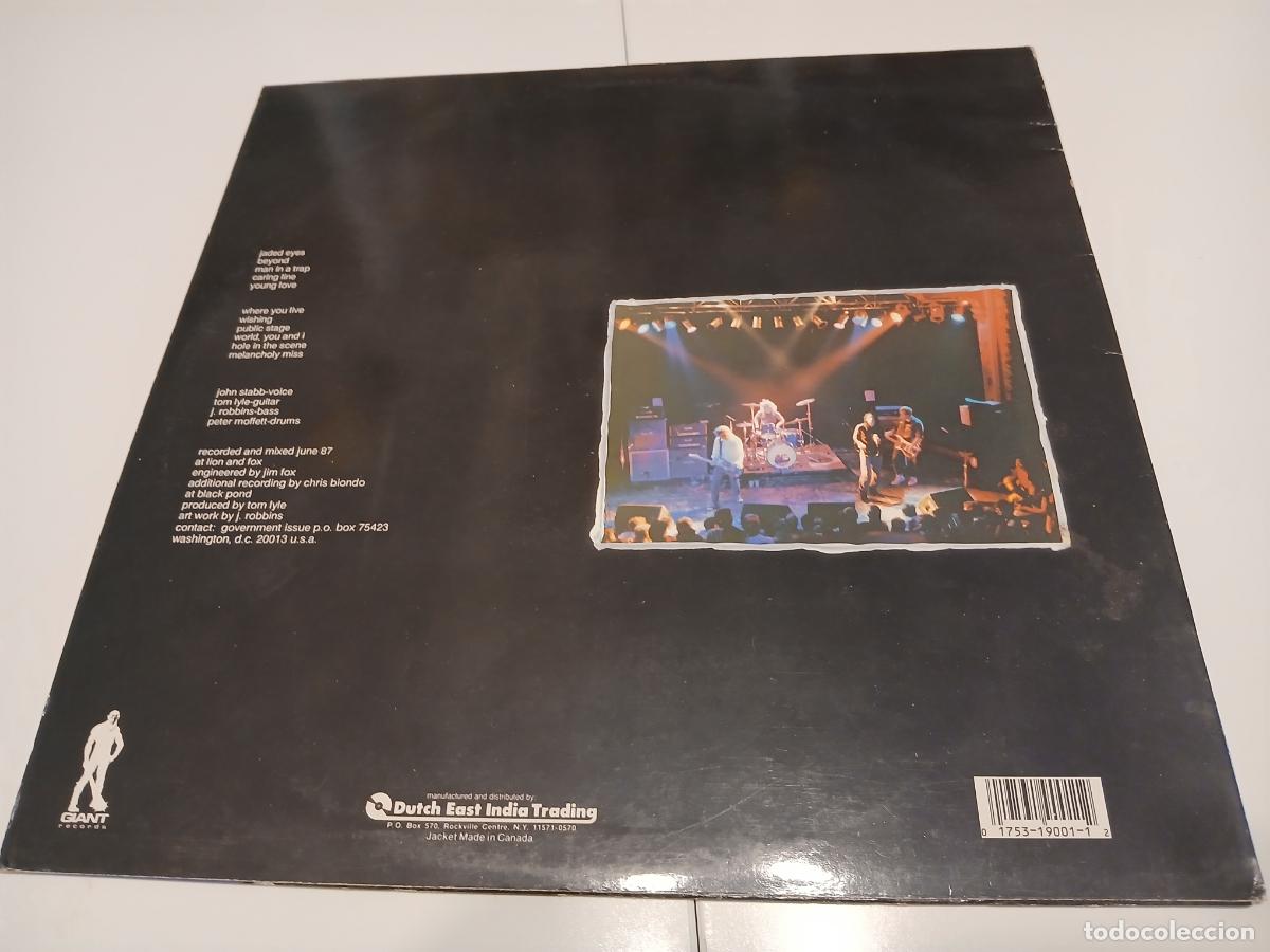 Discos de vinilo: GOVERNMENT ISSUE -YOU- (1987) LP DISCO VINILO - Foto 6