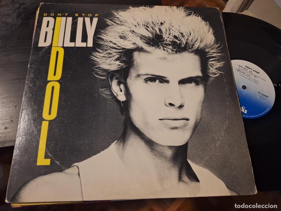Discos de vinilo: BILLY IDOL - MONY MONY / DANCING WITH MYSELF long version 12&rdquo; MAXI USA CHRYSALIS 1981 NEW WAVE - Foto 1