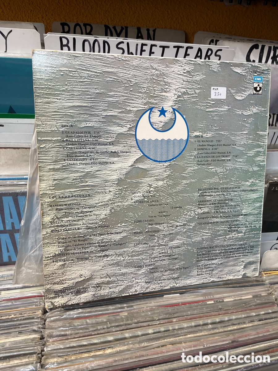Discos de vinilo: guadalquivir vinilo verde - Foto 2