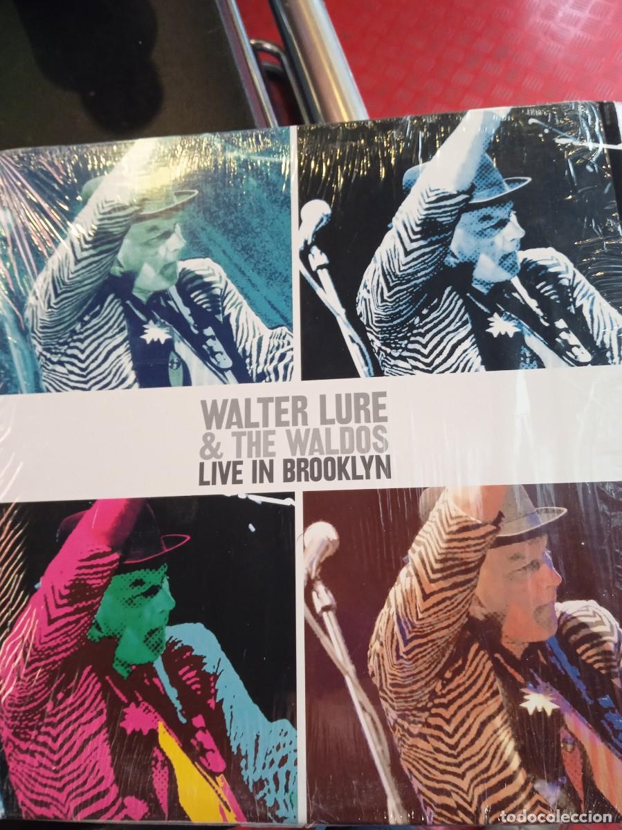Discos de vinilo: WALTER LURE & THE WALDOS- LIVE IN BROOKLYN. LP. HEARTBREAKERS. - Foto 1