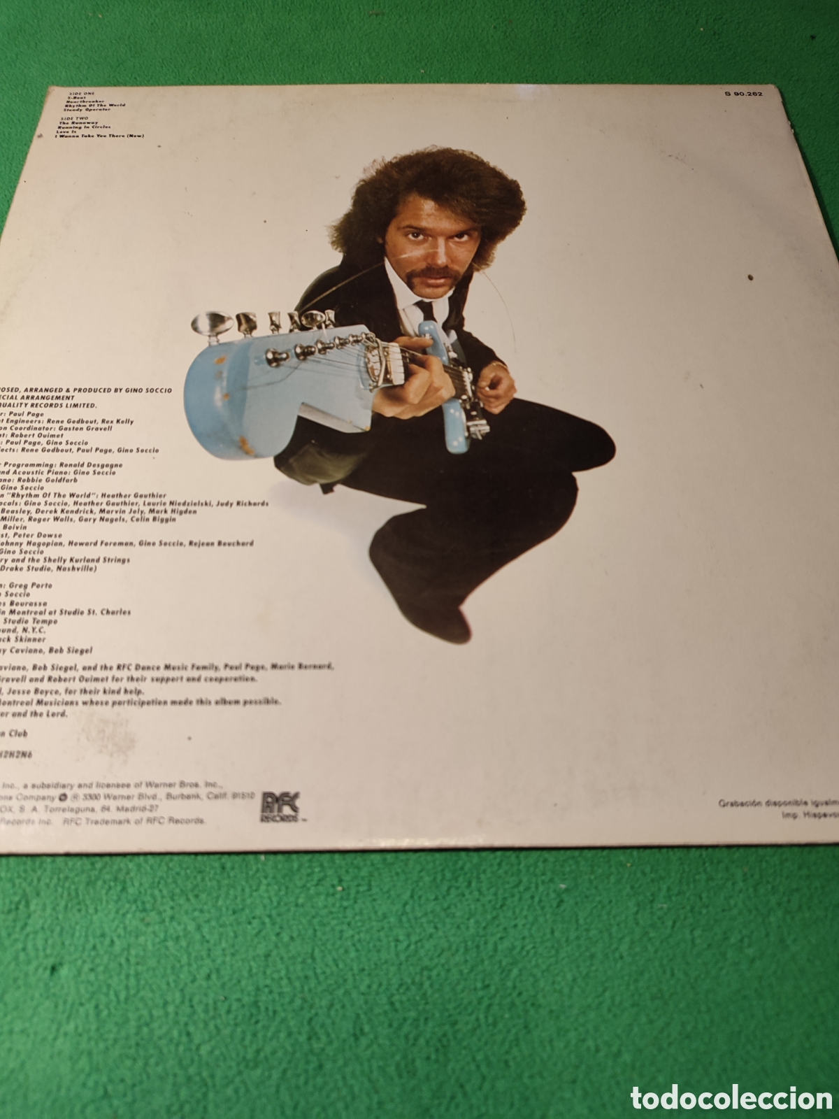 Discos de vinilo: Gino Soccio - S - Beat edici&oacute;n 1980 - Foto 2
