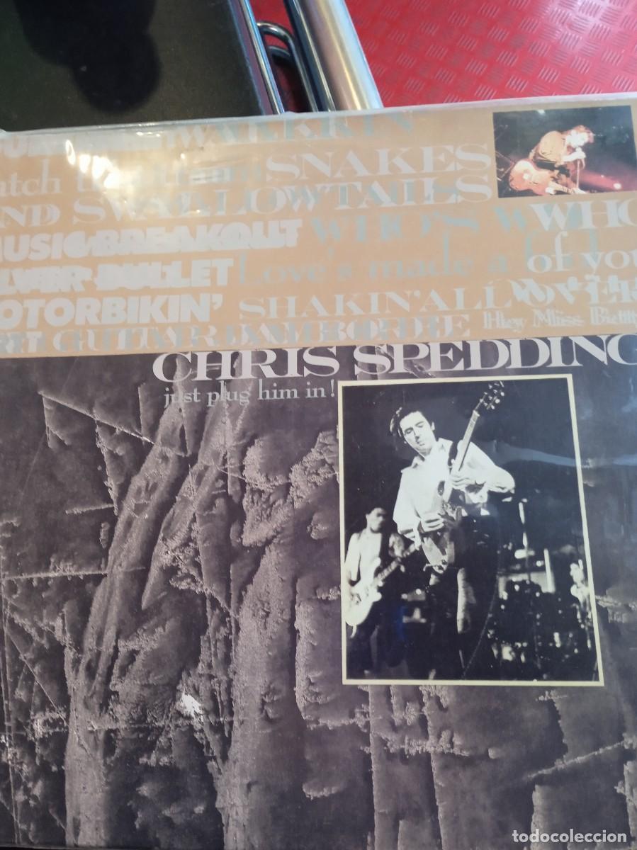 Discos de vinilo: CHRIS SPEDDING- JUST PLUG HIM IN ! LP - Foto 1