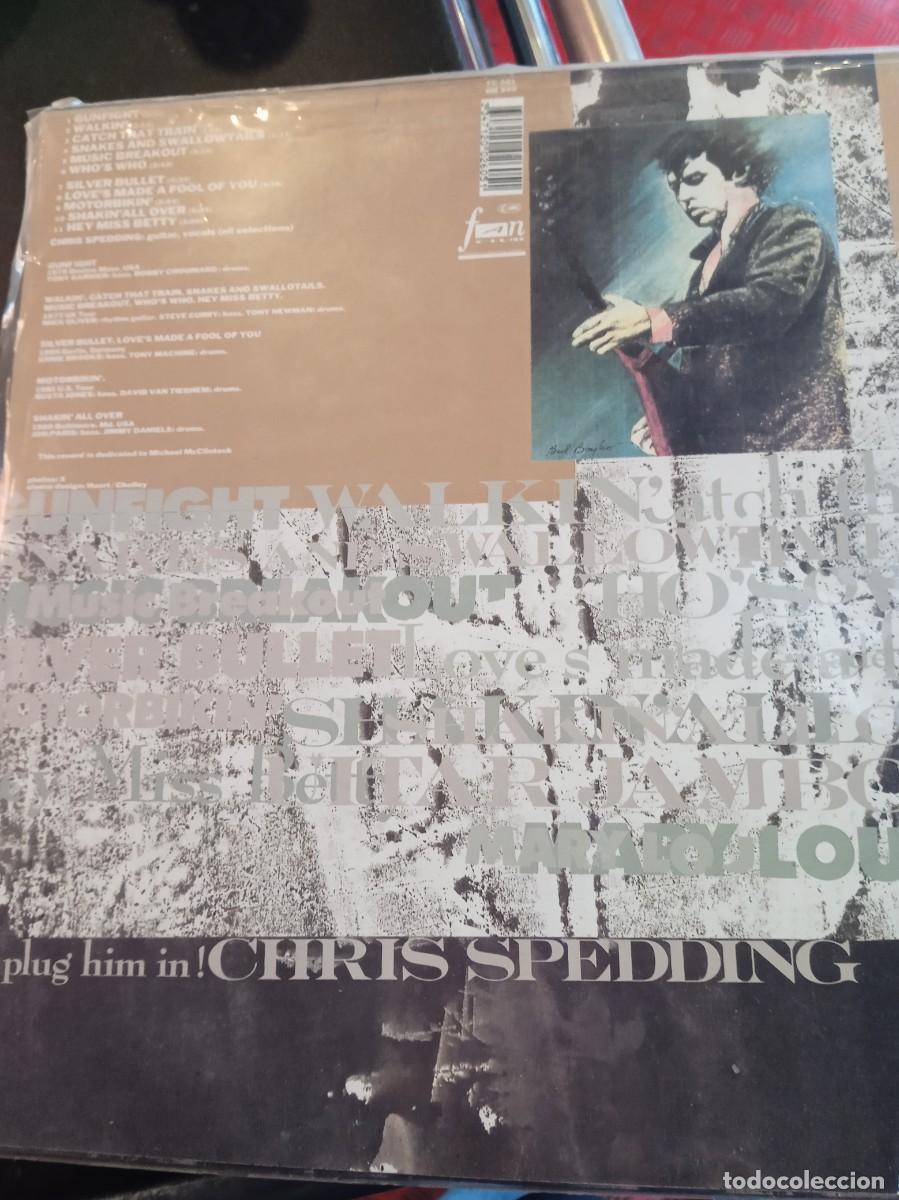 Discos de vinilo: CHRIS SPEDDING- JUST PLUG HIM IN ! LP - Foto 2