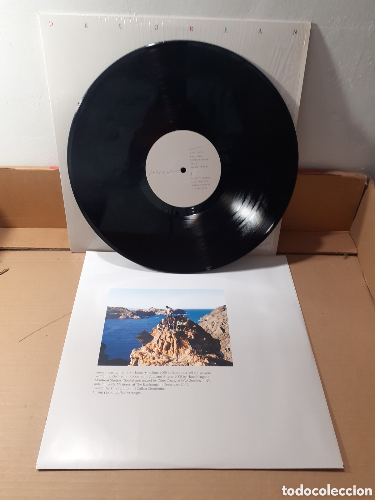 Discos de vinilo: Delorean. Subiza. 2009. - Foto 3