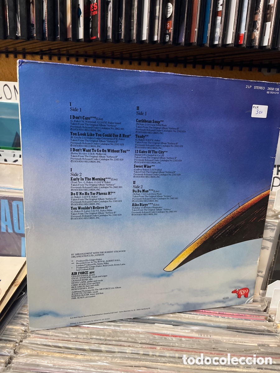 Discos de vinilo: ginger baker airforce once upon a time - Foto 2