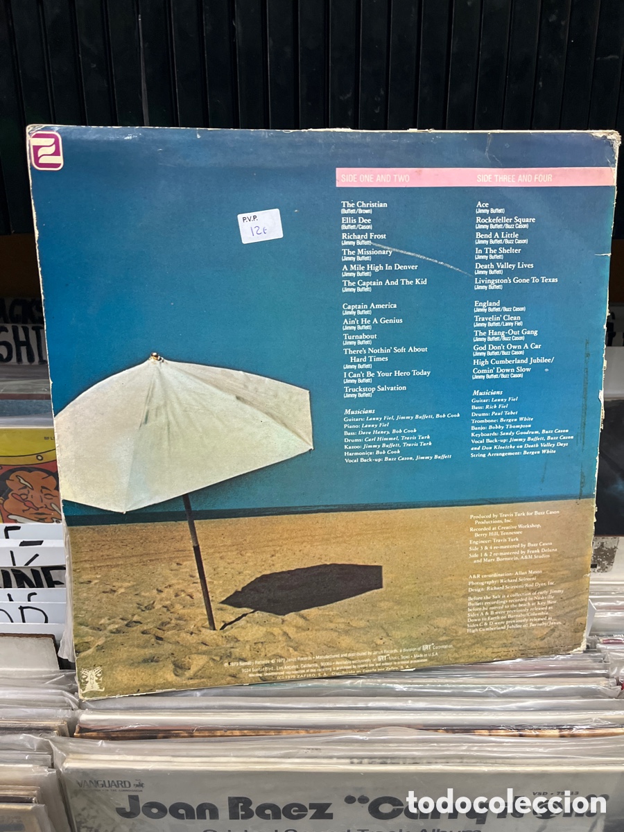 Discos de vinilo: jimmy buffett before the salt 2 lps - Foto 2