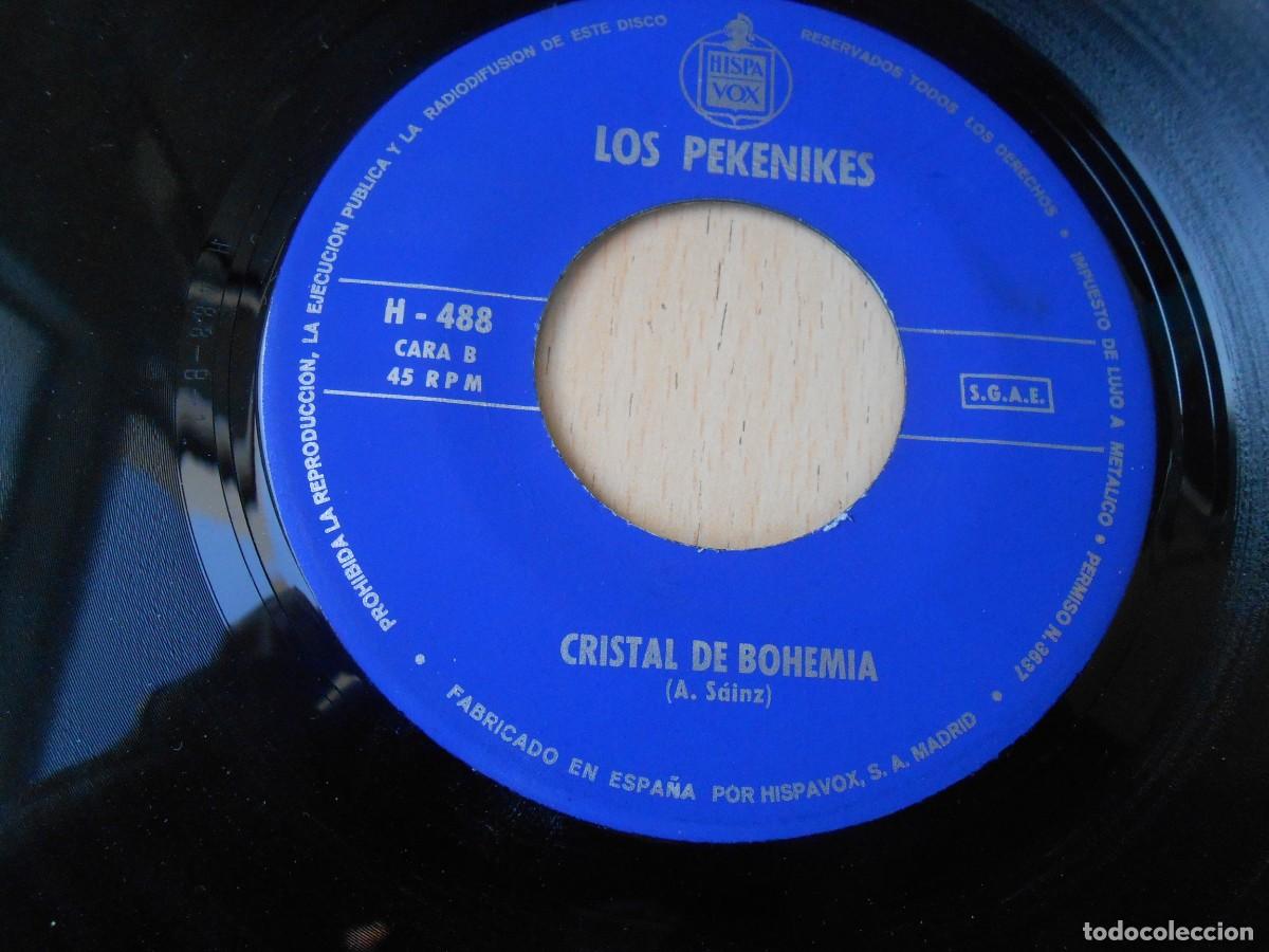 Discos de vinilo: PEKENIKES, LOS, SG, PODEROSO SE&Ntilde;OR + 1, A&Ntilde;O 1969, HISPAVOX H-488 - Foto 4