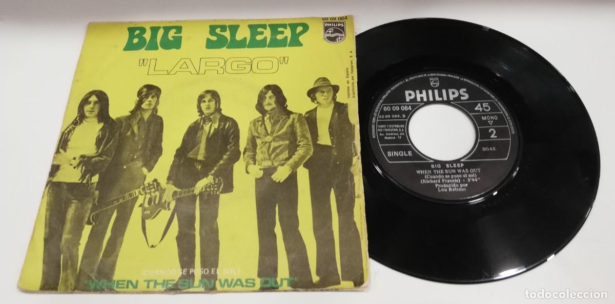 Discos de vinilo: SCO39-Big Sleep - Largo (7&rdquo;, Single, Mono) - Foto 1
