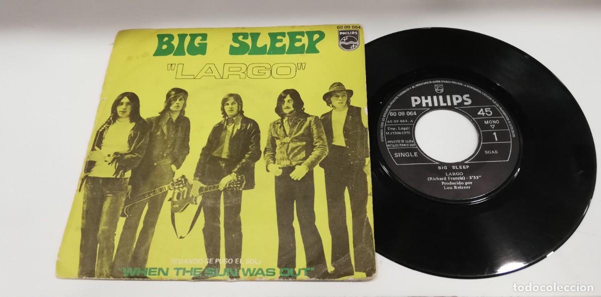 Discos de vinilo: SCO39-Big Sleep - Largo (7&rdquo;, Single, Mono) - Foto 2