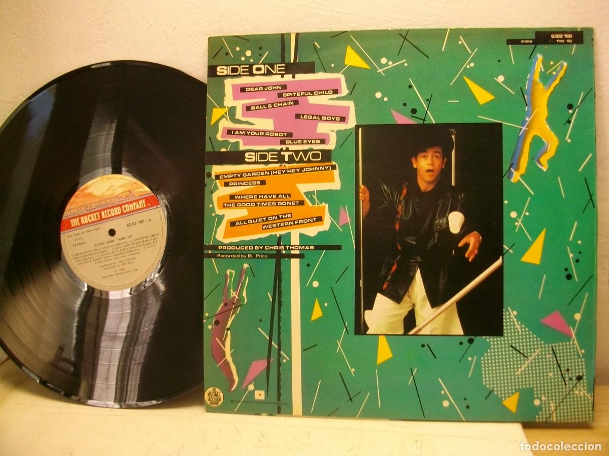 Discos de vinilo: Elton John &ndash; Jump Up! LP 1982 - Foto 2