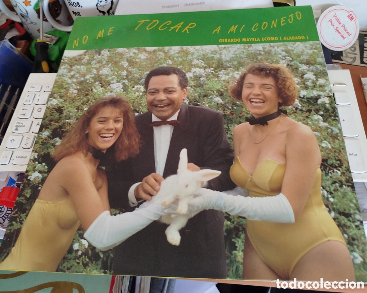 Discos de vinilo: Gerardo Mayela Ecomo - No me &rdquo;tocar&rdquo; a m&iacute; conejo - Foto 1