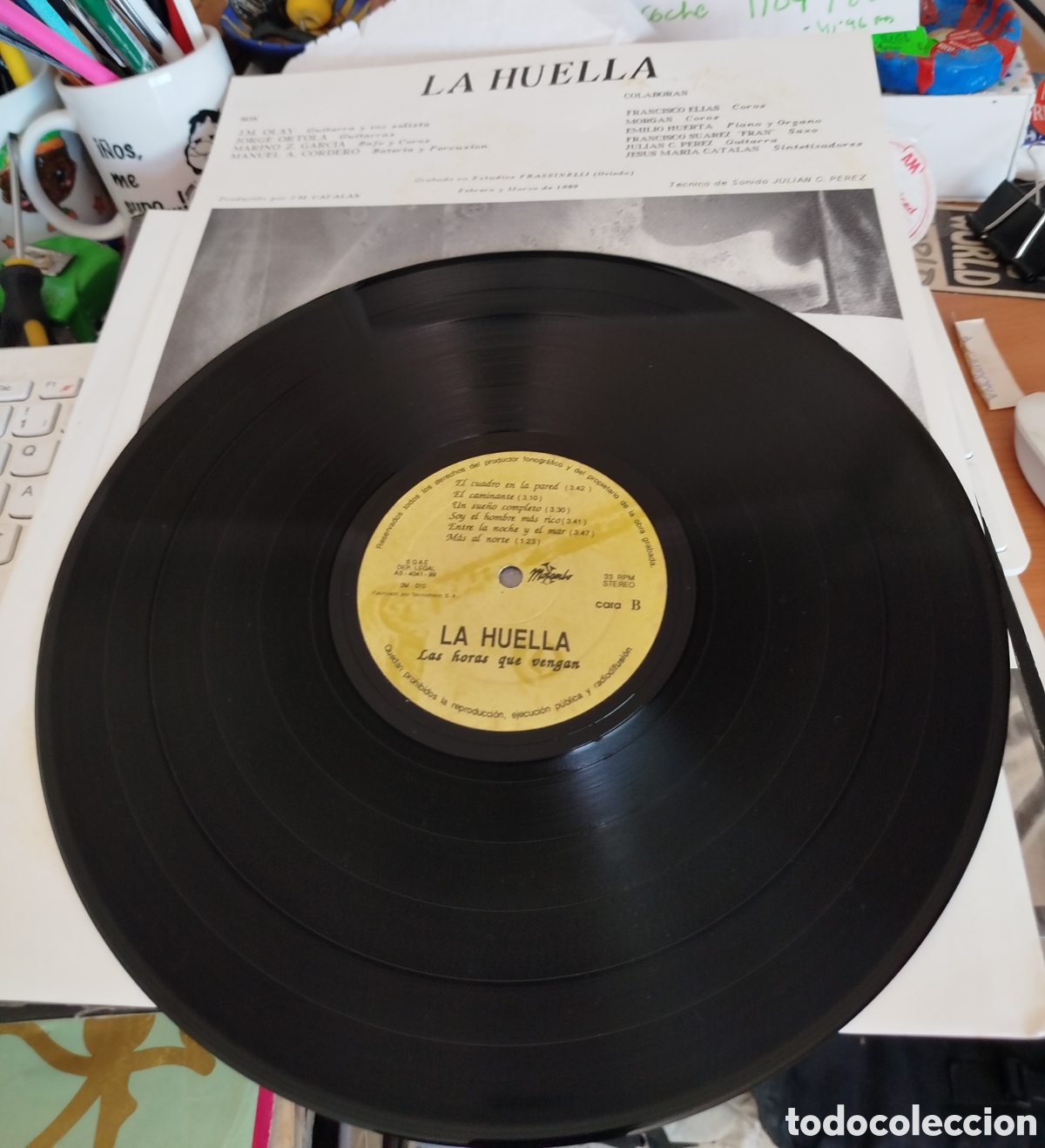 Discos de vinilo: La huella - Las Horas que Vengan - Foto 2