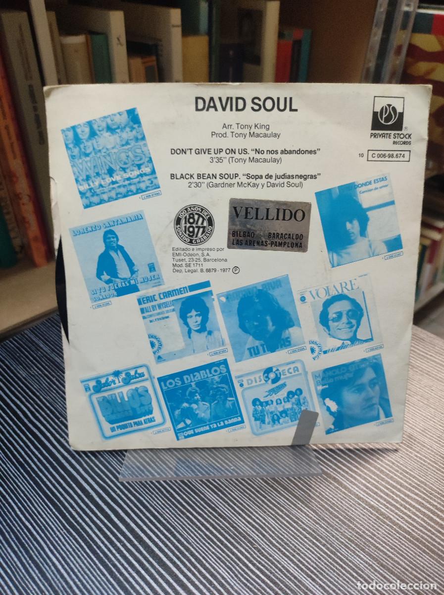 Discos de vinilo: David Soul &ndash; Dont Give Up On Us - Foto 2