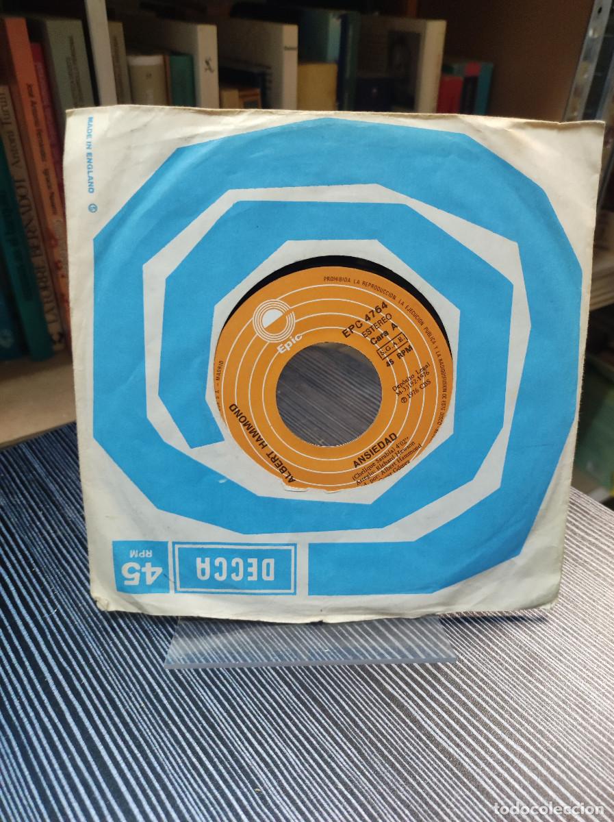 Discos de vinilo: ALBERT HAMMOND ANSIEDAD QUIEREME MUCHO - Foto 1