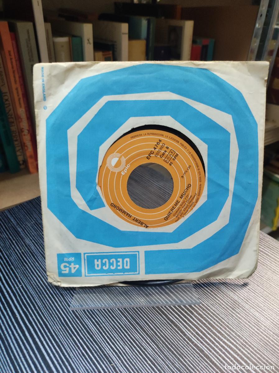 Discos de vinilo: ALBERT HAMMOND ANSIEDAD QUIEREME MUCHO - Foto 2