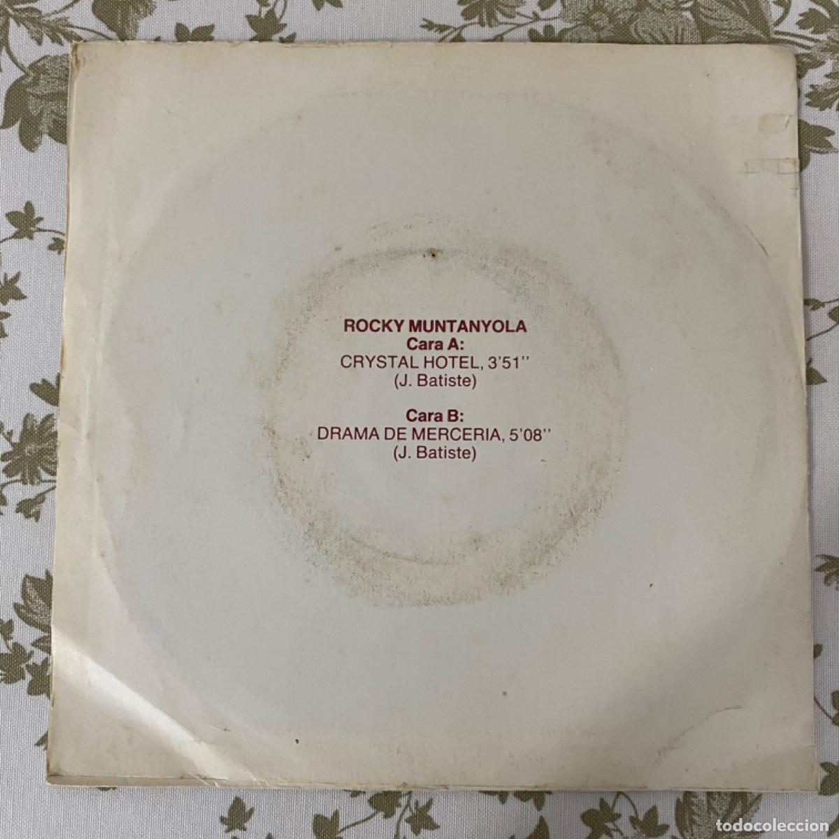 Discos de vinilo: ROCKY MUNTANYOLA CRYSTAL HOTEL - Foto 2