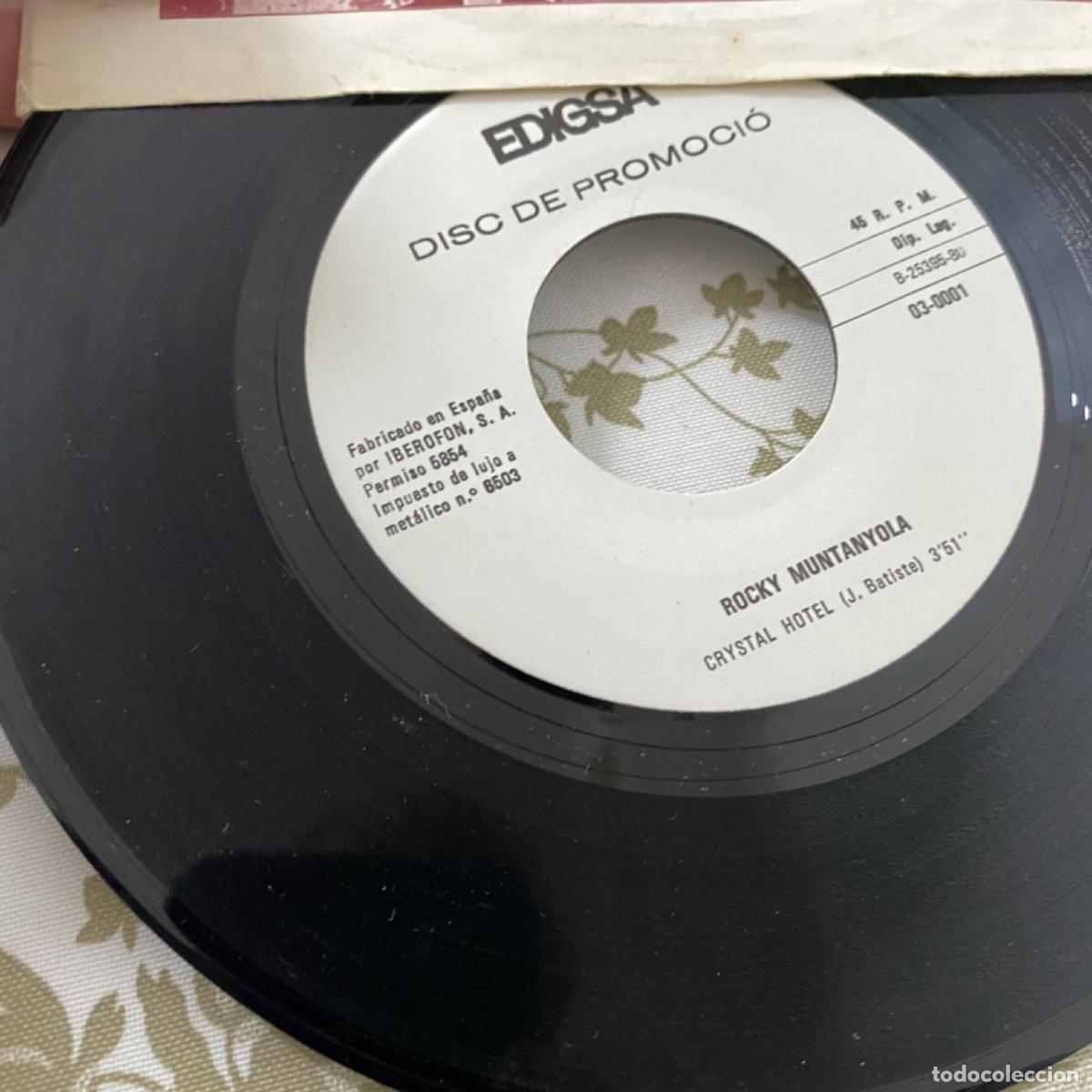 Discos de vinilo: ROCKY MUNTANYOLA CRYSTAL HOTEL - Foto 3