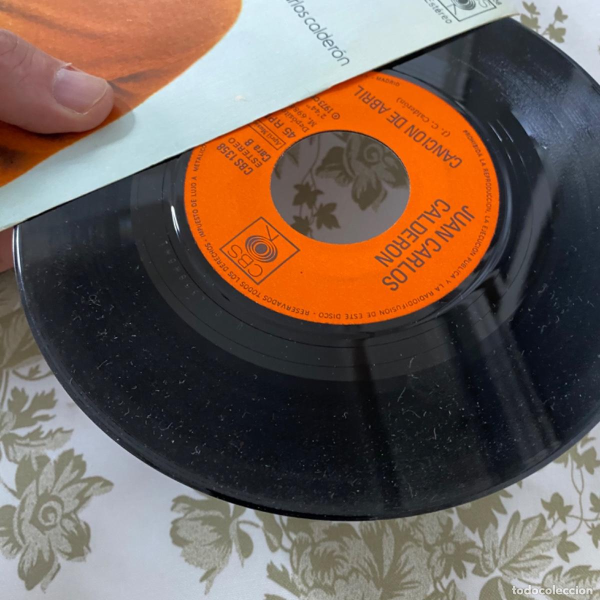 Discos de vinilo: JUAN CARLOS CALDERON ERES TU - Foto 3