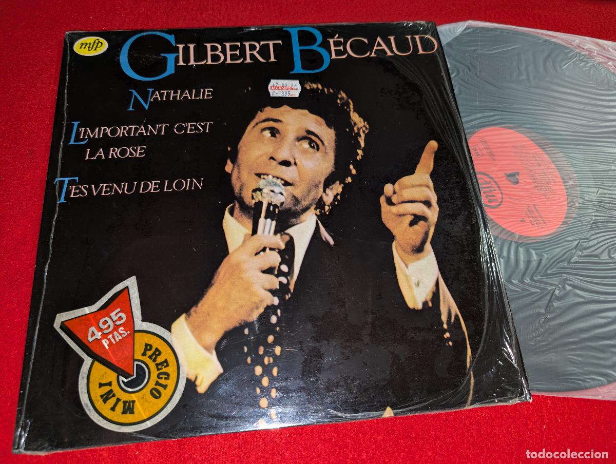 Discos de vinilo: GILBERT BECAUD Gilbert Becaud LP 1982 MFP ESPA&Ntilde;A SPAIN EX - Foto 1