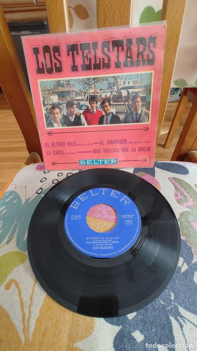 Discos de vinilo: LOS TELSTARS-EP EL ULTIMO VALS +3 - Foto 1