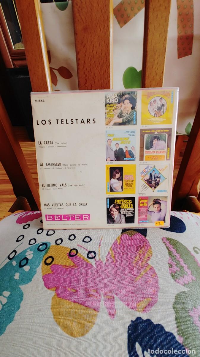 Discos de vinilo: LOS TELSTARS-EP EL ULTIMO VALS +3 - Foto 2