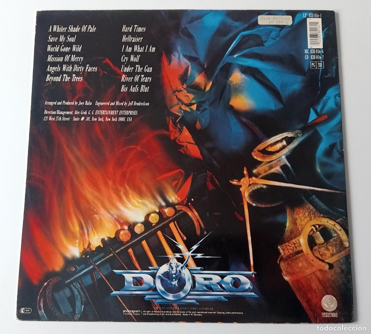 Discos de vinilo: LP DORO - FORCE MAJEURE - Foto 2